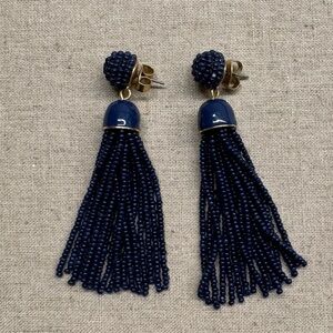 J. CREW | Beaded Tassel Earrings